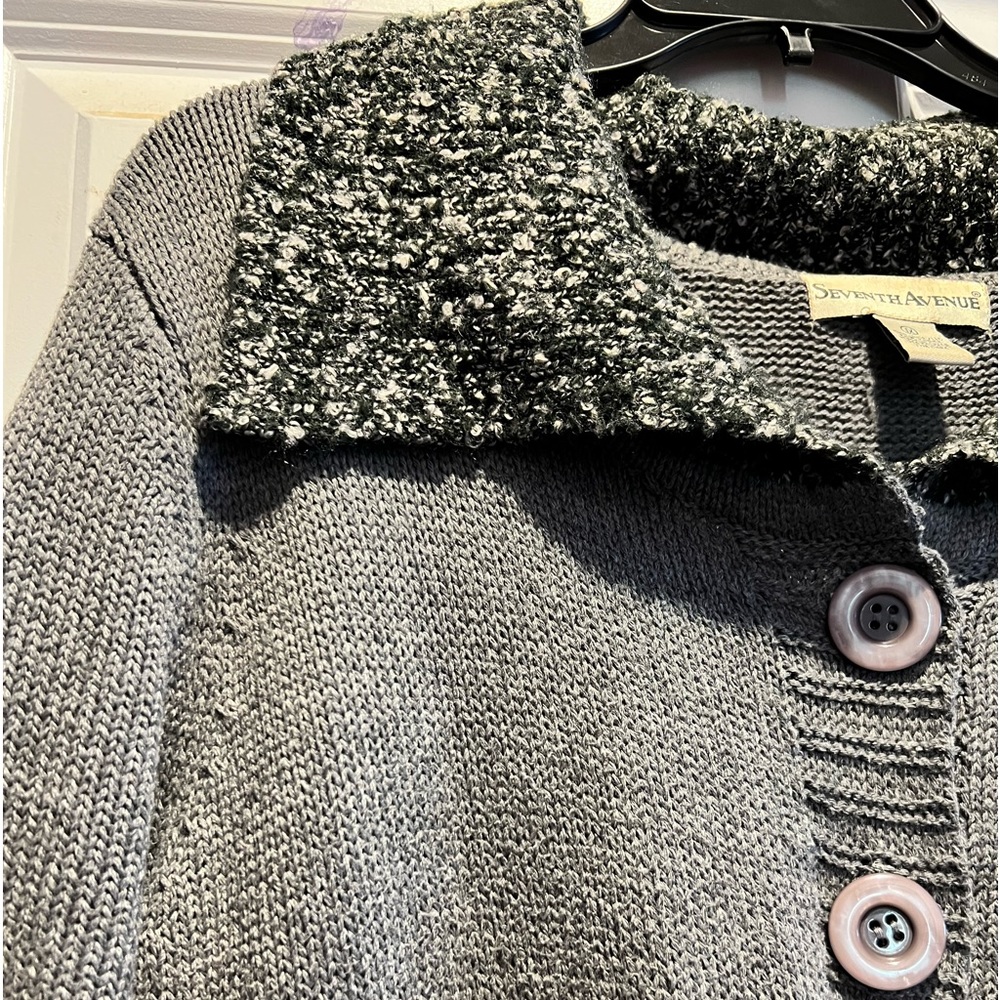 Button-up Knit Jacket - Picture 8 of 8